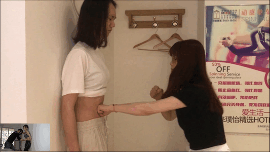 Belly Punch with Cute 18+ Girl #13